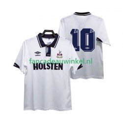 Tottenham Hotspur Wedstrijdshirt met Korting 10 1991 1993 Retro Thuis Heren Korte Mouw