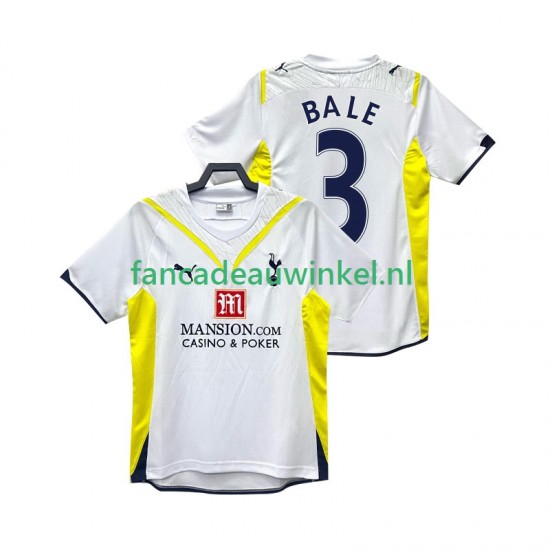 Tottenham Hotspur Wedstrijdshirt met Korting BALE 3 2009 Retro Thuis Heren 2010 Korte Mouw