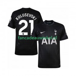 Tottenham Hotspur Wedstrijdshirt met Korting Kulusevski 21 Uit Heren 2025-26 Korte Mouw