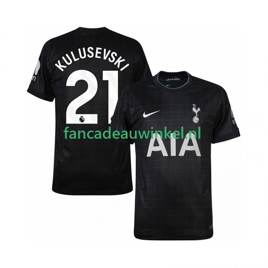 Tottenham Hotspur Wedstrijdshirt met Korting Kulusevski 21 Uit Heren 2025-26 Korte Mouw