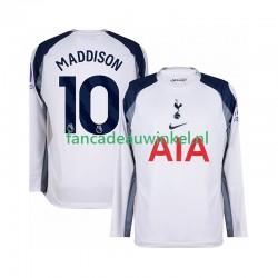 Tottenham Hotspur Wedstrijdshirt met Korting Maddison 10 Thuis Heren 2025-26 Lange Mouw