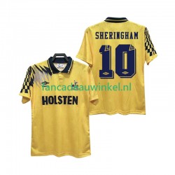 Tottenham Hotspur Wedstrijdshirt met Korting SHERINGHAM 10 1992 Retro Uit Heren 1994 Korte Mouw