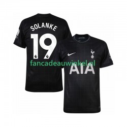Tottenham Hotspur Wedstrijdshirt met Korting Solanke 19 Uit Heren 2025-26 Korte Mouw