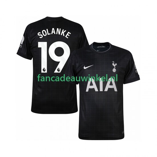Tottenham Hotspur Wedstrijdshirt met Korting Solanke 19 Uit Heren 2025-26 Korte Mouw