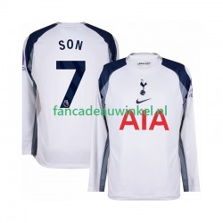 Tottenham Hotspur Wedstrijdshirt met Korting Son Heung-Min 7 Thuis Heren 2025-26 Lange Mouw