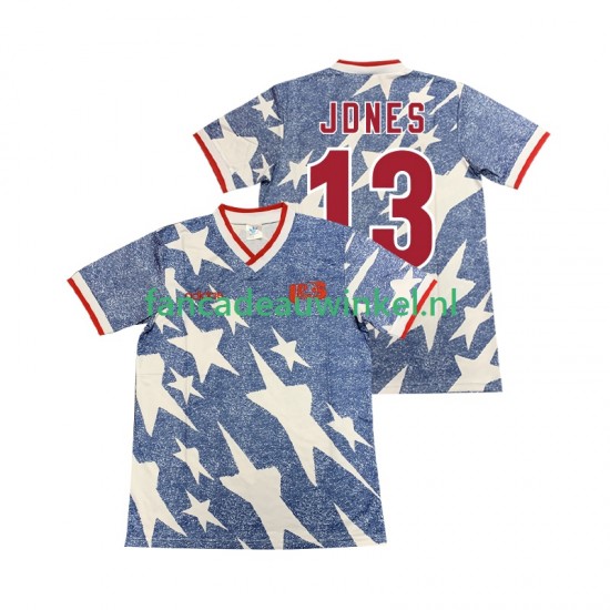 USA Wedstrijdshirt met Korting JDNES 13 Retro Uit Heren 1994 Korte Mouw