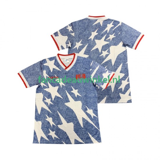 USA Wedstrijdshirt met Korting Retro Uit Heren 1994 Korte Mouw
