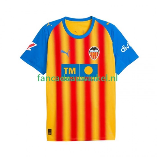 Valencia CF Wedstrijdshirt met Korting 3rd Heren 2025-26 Korte Mouw
