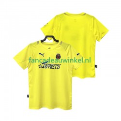 Villarreal CF Wedstrijdshirt met Korting 2005 Retro Thuis Heren 2006 Korte Mouw