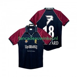 West Ham United Wedstrijdshirt met Korting LAMPARD 18 Iron Maiden Retro Thuis Heren 1999 Korte Mouw