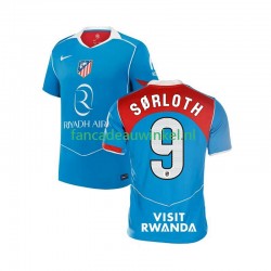 Atlético Madrid Wedstrijdshirt met Korting Alexander Sorloth 9 3rd Heren 2025-26 Korte Mouw