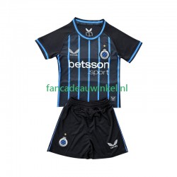 Club Brugge Wedstrijdshirt met Korting Thuis Kind 2025-26 Korte Mouw