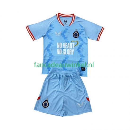 Club Brugge Wedstrijdshirt met Korting 3rd Kind 2025-26 Korte Mouw