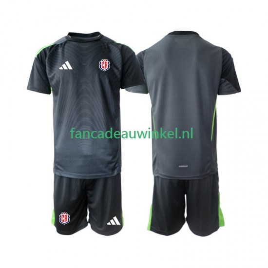 Costa Rica Wedstrijdshirt met Korting Keepersshirt Uit Kind 2025 Korte Mouw