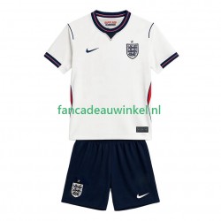 Engeland Wedstrijdshirt met Korting Thuis Kind WK 2026 Korte Mouw