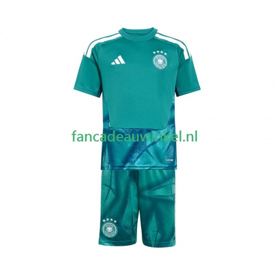 Duitsland Wedstrijdshirt met Korting Keepersshirt Thuis Kind WK 2026 Korte Mouw