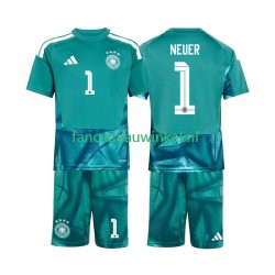 Duitsland Wedstrijdshirt met Korting Manuel Neuer 1 Keepersshirt Thuis Kind WK 2026 Korte Mouw