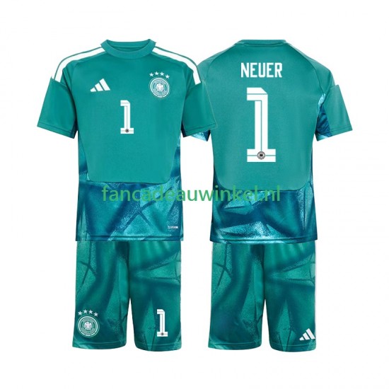 Duitsland Wedstrijdshirt met Korting Manuel Neuer 1 Keepersshirt Thuis Kind WK 2026 Korte Mouw
