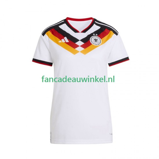 Duitsland Wedstrijdshirt met Korting Thuis Dames WK 2026 Korte Mouw