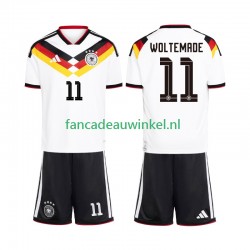 Duitsland Wedstrijdshirt met Korting Woltemade 11 Thuis Kind WK 2026 Korte Mouw