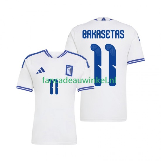 Griekenland Wedstrijdshirt met Korting Anastasios Bakasetas 11 Thuis Heren 2026 Korte Mouw