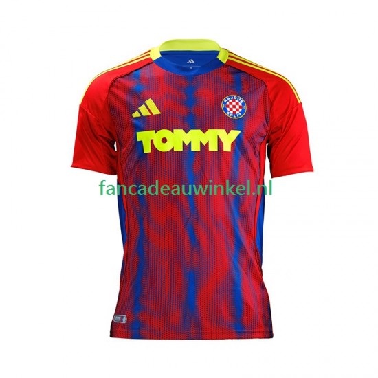 Wedstrijdshirt met Korting Hajduk Split Uit Heren 2025-26 Korte Mouw