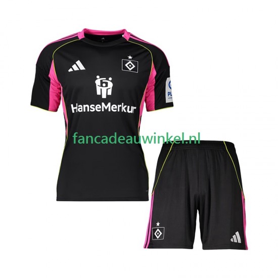 Hamburger SV Wedstrijdshirt met Korting 3rd Kind 2025-26 Korte Mouw