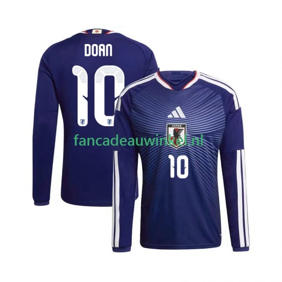 Japan Wedstrijdshirt met Korting Ritsu Doan 10 Thuis Heren WK 2026 Lange Mouw