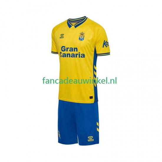 Wedstrijdshirt met Korting Las Palmas Thuis Kind 2025-26 Korte Mouw
