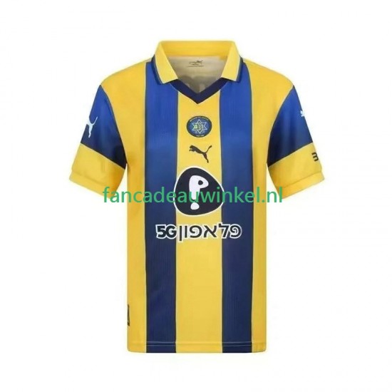Wedstrijdshirt met Korting Maccabi Tel Aviv Thuis Heren 2025-26 Korte Mouw