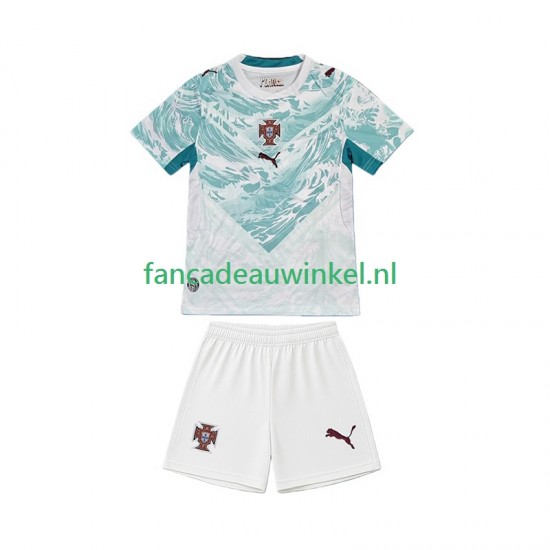 Portugal Wedstrijdshirt met Korting Uit Kind WK 2026 Korte Mouw
