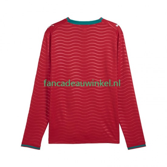 Portugal Wedstrijdshirt met Korting Thuis Heren WK 2026 Lange Mouw