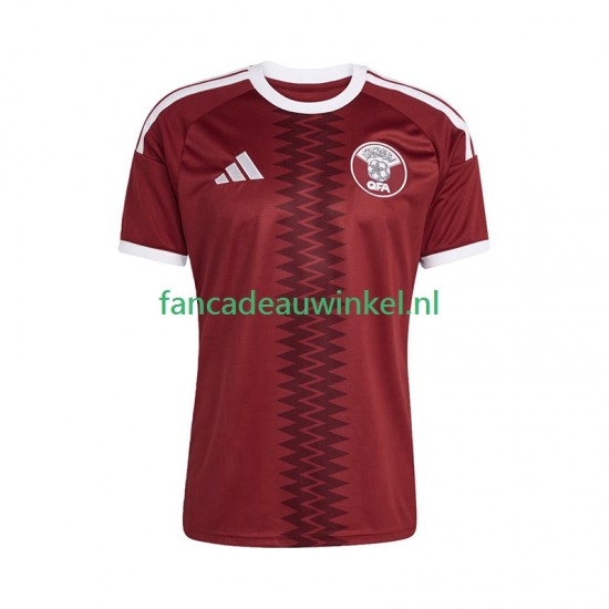 Qatar Wedstrijdshirt met Korting Thuis Heren 2026 Korte Mouw