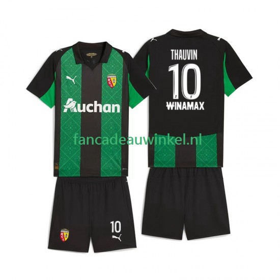 RC Lens Wedstrijdshirt met Korting Florian Thauvin 10 Uit Kind 2025-26 Korte Mouw