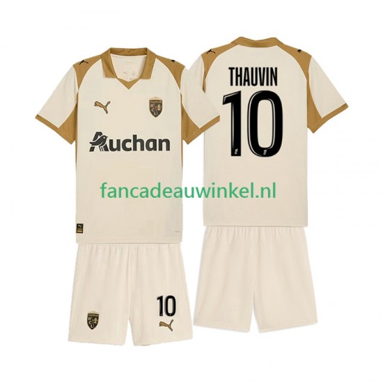RC Lens Wedstrijdshirt met Korting Florian Thauvin 10 3rd Kind 2025-26 Korte Mouw