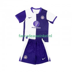 Wedstrijdshirt met Korting Toulouse Thuis Kind 2025-26 Korte Mouw