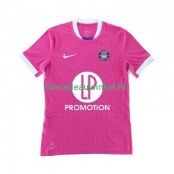 Toulouse FC Wedstrijdshirt met Korting Uit Heren 2025-26 Korte Mouw