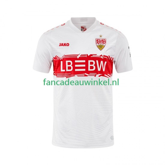 VfB Stuttgart Wedstrijdshirt met Korting Thuis Heren 2025-26 Korte Mouw