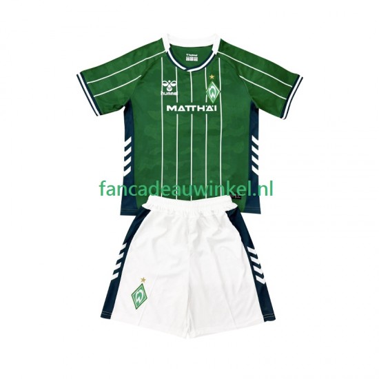 Wedstrijdshirt met Korting Werder Bremen Thuis Kind 2025-26 Korte Mouw