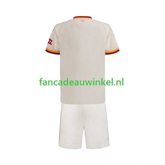 AS Roma Wedstrijdshirt met Korting Uit Kind 2026-27 Korte Mouw