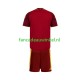 AS Roma Wedstrijdshirt met Korting Thuis Kind 2026-27 Korte Mouw