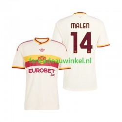 AS Roma Wedstrijdshirt met Korting Donyell Malen 14 Uit Heren 2026-27 Korte Mouw
