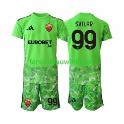AS Roma Wedstrijdshirt met Korting Mile Svilar 99 Keepersshirt Thuis Kind 2026-27 Korte Mouw