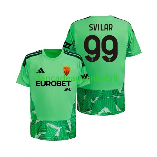 AS Roma Wedstrijdshirt met Korting Mile Svilar 99 Keepersshirt Thuis Heren 2026-27 Korte Mouw