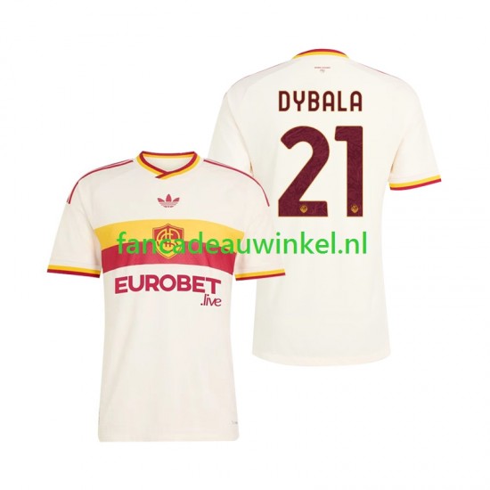 AS Roma Wedstrijdshirt met Korting Paulo Dybala 21 Uit Heren 2026-27 Korte Mouw