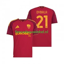 AS Roma Wedstrijdshirt met Korting Paulo Dybala 21 Thuis Heren 2026-27 Korte Mouw