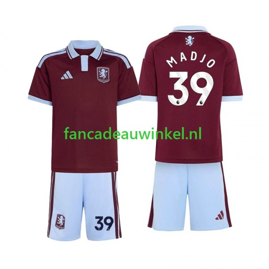 Aston Villa Wedstrijdshirt met Korting Brian Madjo 39 Thuis Kind 2026-27 Korte Mouw