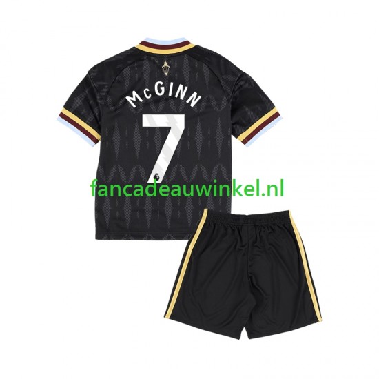 Aston Villa Wedstrijdshirt met Korting John McGinn 7 Uit Kind 2026-27 Korte Mouw