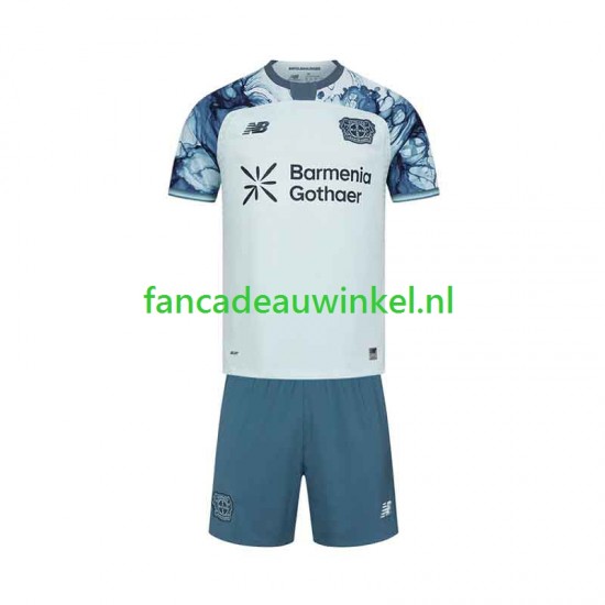 Bayer 04 Leverkusen Wedstrijdshirt met Korting Uit Kind 2026-27 Korte Mouw