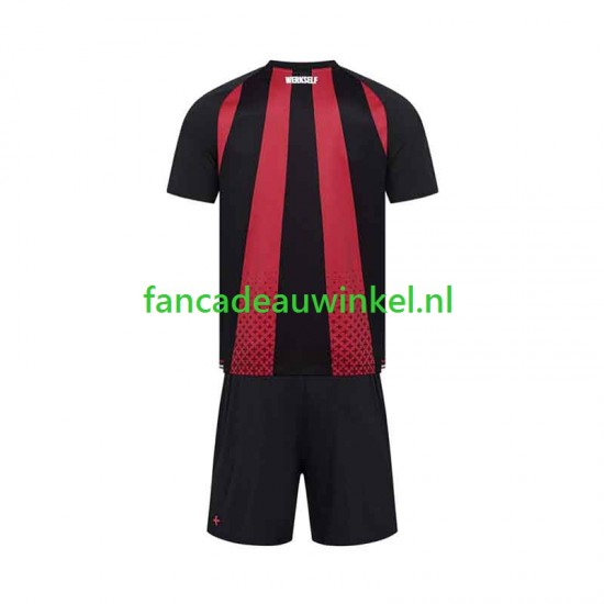 Bayer 04 Leverkusen Wedstrijdshirt met Korting Thuis Kind 2026-27 Korte Mouw